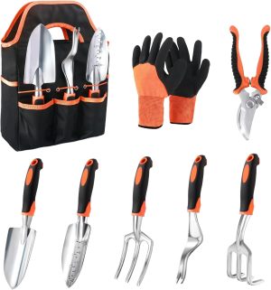 71OQZ-AkZYL._AC_SL1500_.jpg Set 8 Piece Tools Set with Non Slip Ergonomic Handle Heavy Duty