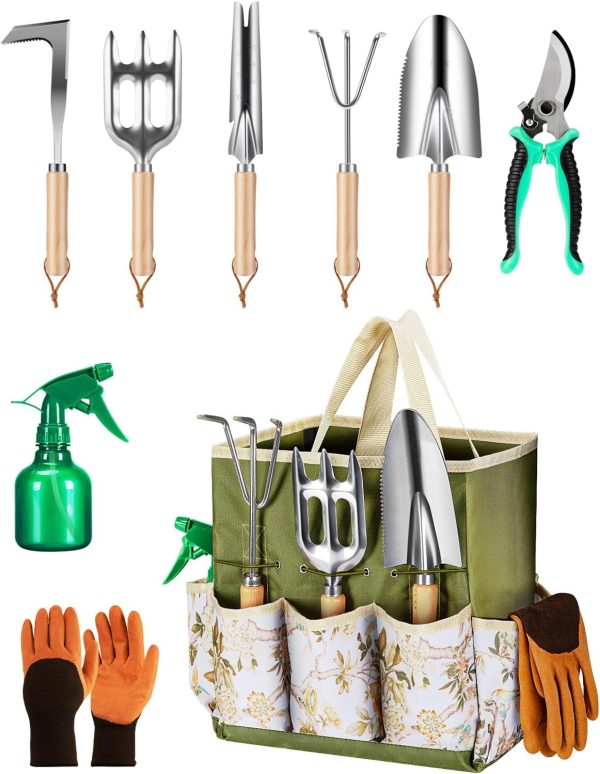 9-Piece Premium Tool Set for Women - Heavy Duty Stainless Steel Rust-Proof