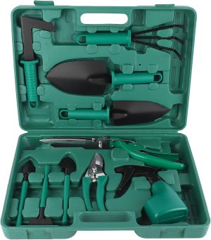 71ptl8SDHhL._AC_SL1424_.jpg Set 10 Piece - Hand Tool with Ergonomic & Durable Tools Organizer