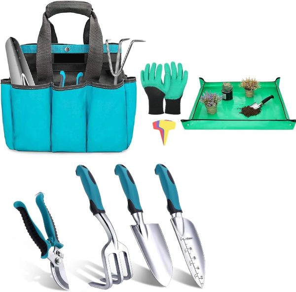 71sklQB0ROL._AC_SL1500_.jpg Tools Set 10 PCS Stainless Steel Heavy-Duty with Non-slip Soft Rubber Handle